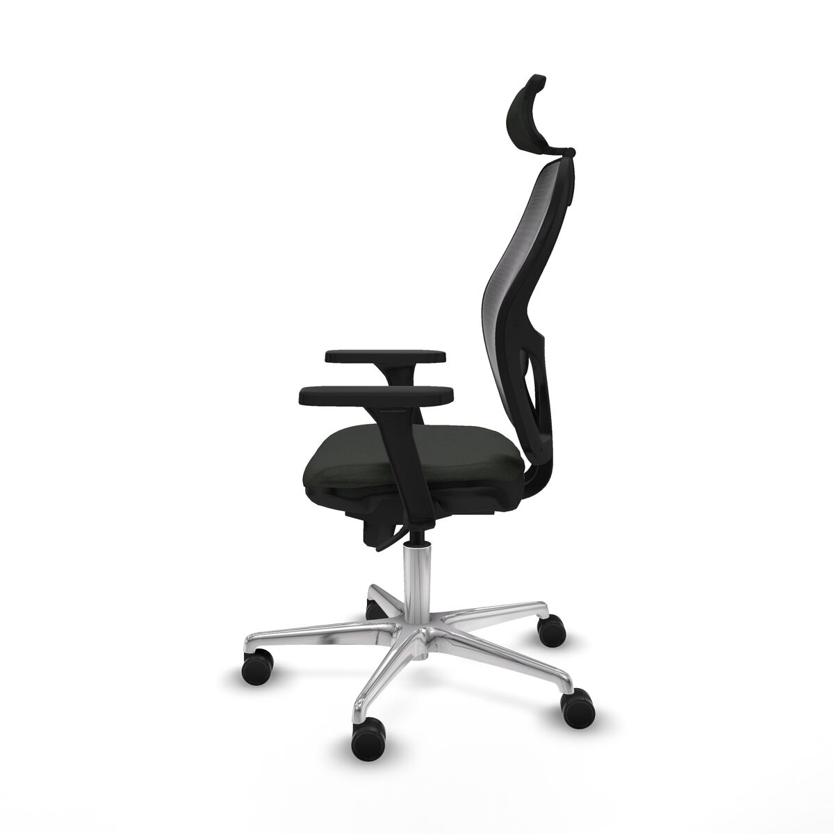 Silla de Oficina con Cabecero Jorquera Piqueras y Crespo 3D086N2 Negro