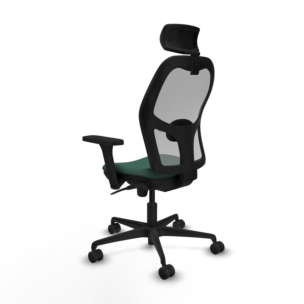Silla de Oficina con Cabecero Jorquera Piqueras y Crespo 3D036N2 Verde