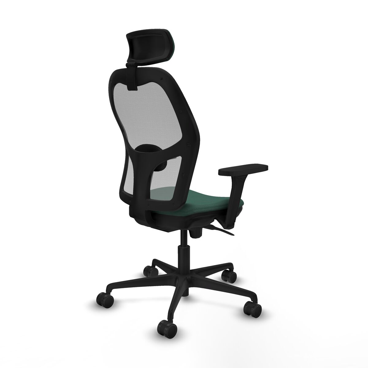 Silla de Oficina con Cabecero Jorquera Piqueras y Crespo 3D036N2 Verde