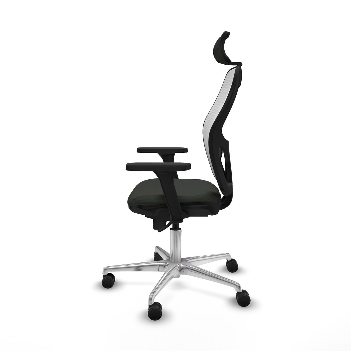 Silla de Oficina con Cabecero Jorquera Piqueras y Crespo 3D086N2 Negro