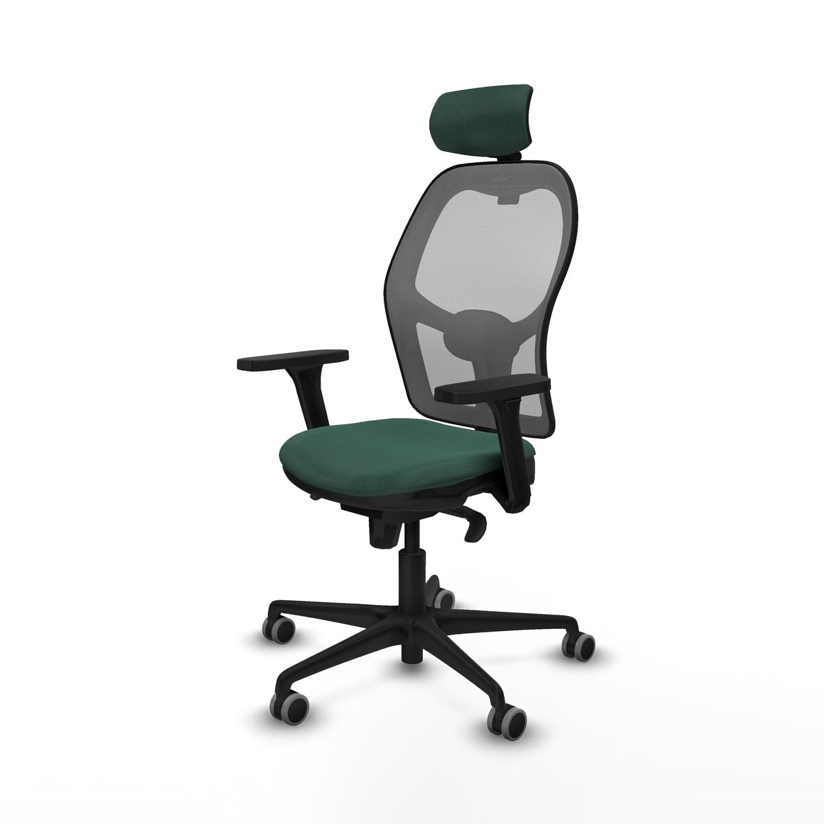 Silla de Oficina con Cabecero Jorquera Piqueras y Crespo 3D036G2 Verde