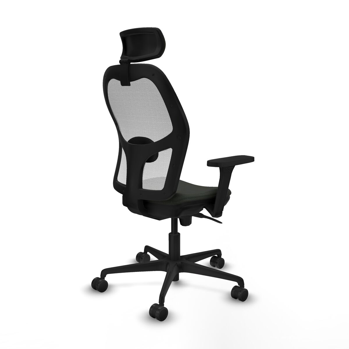 Silla de Oficina con Cabecero Jorquera Piqueras y Crespo 3D036N2 Negro