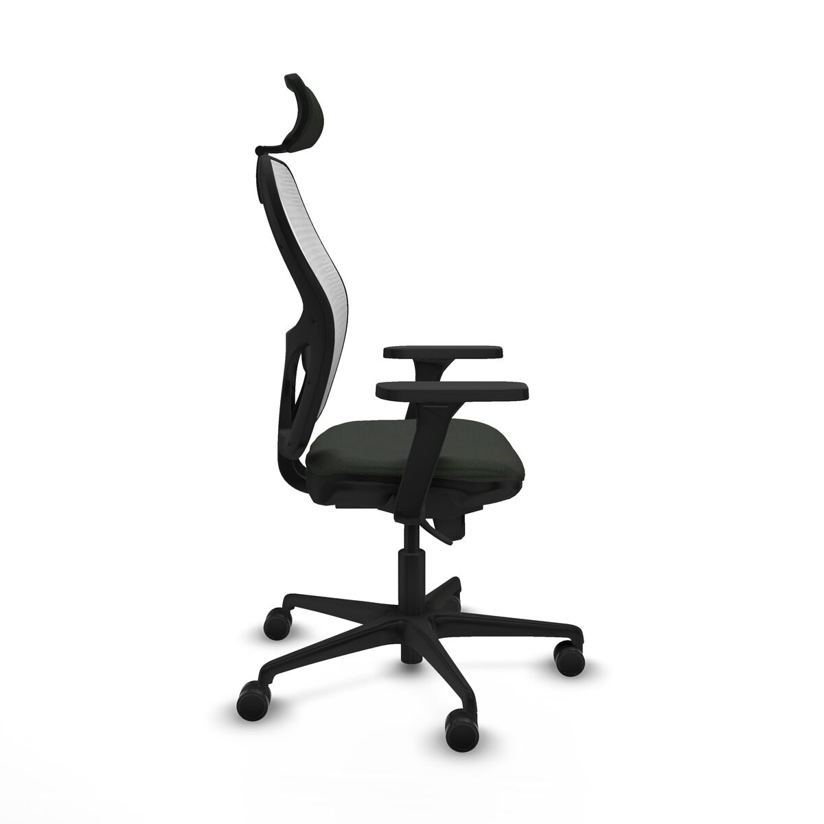 Silla de Oficina con Cabecero Jorquera Piqueras y Crespo 3D036N2 Negro