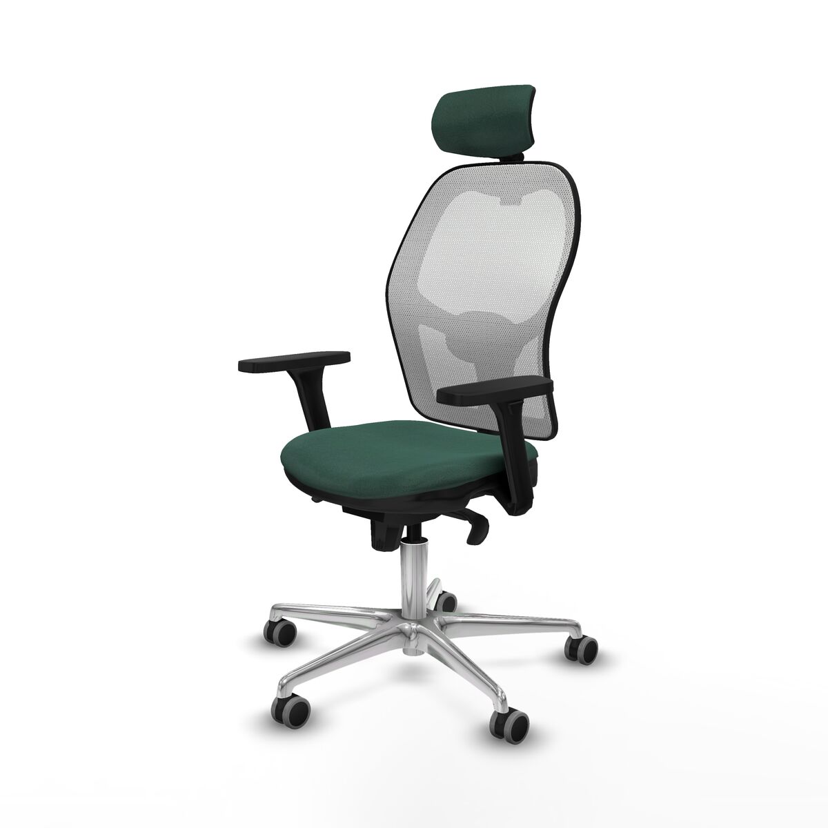 Silla de Oficina con Cabecero Jorquera Piqueras y Crespo 3D086G2 Verde