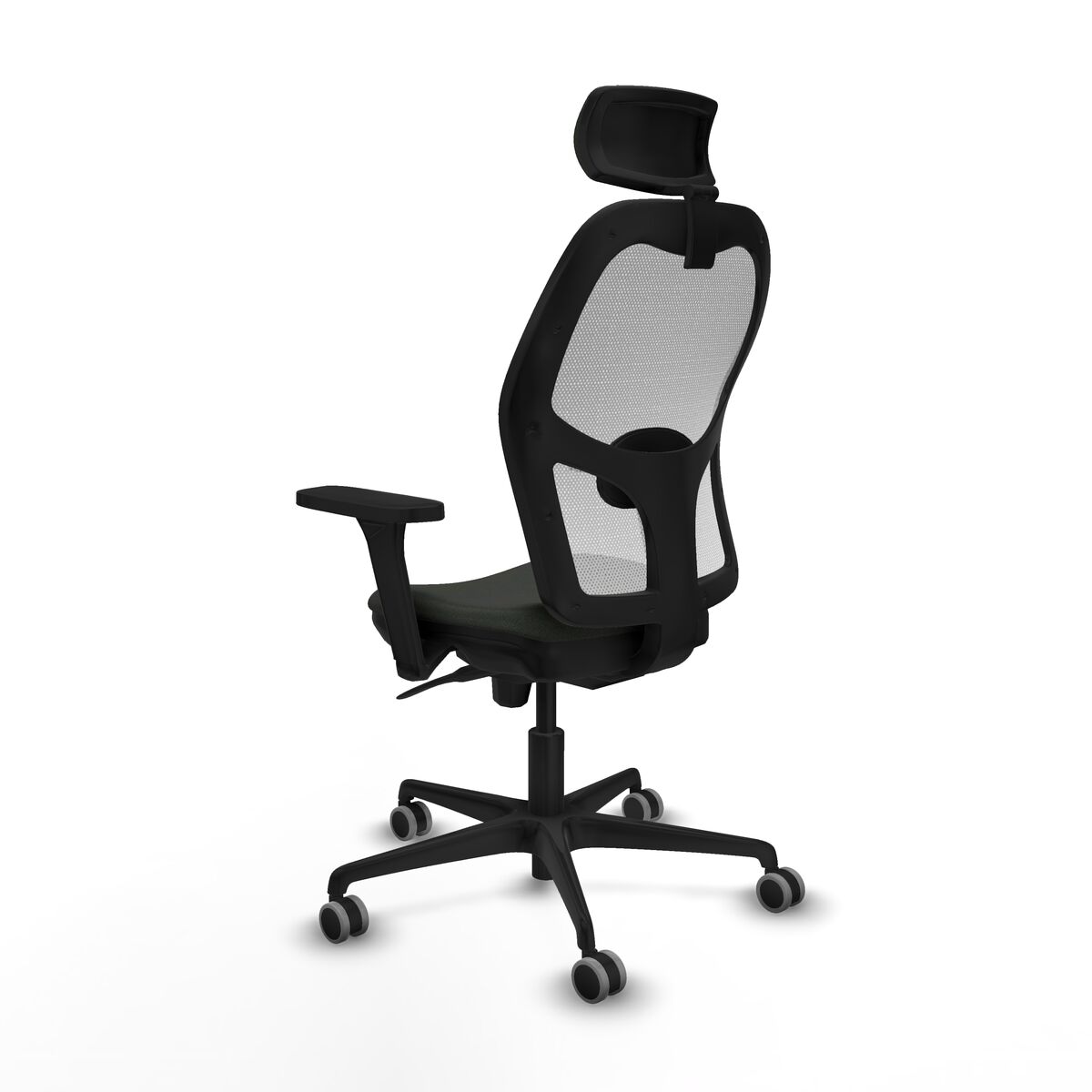 Silla de Oficina con Cabecero Jorquera Piqueras y Crespo 3D036G2 Negro