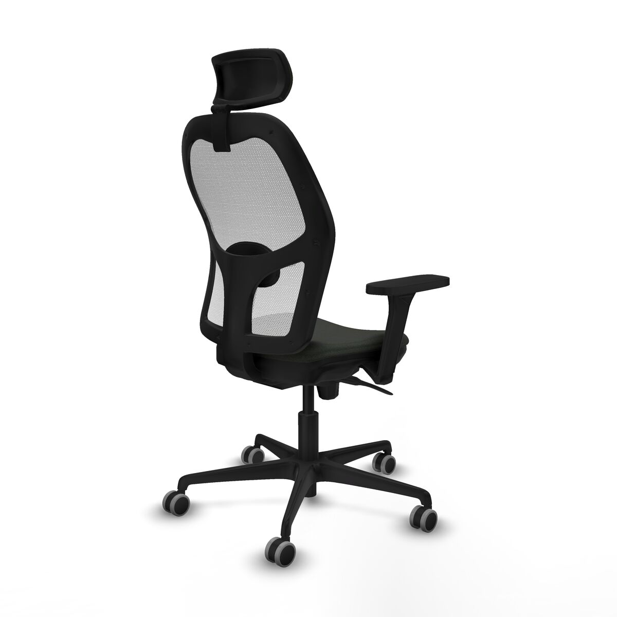 Silla de Oficina con Cabecero Jorquera Piqueras y Crespo 3D036G2 Negro