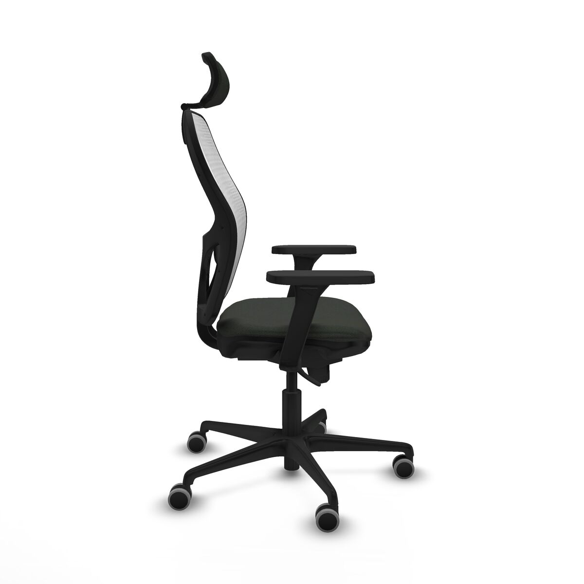 Silla de Oficina con Cabecero Jorquera Piqueras y Crespo 3D036G2 Negro