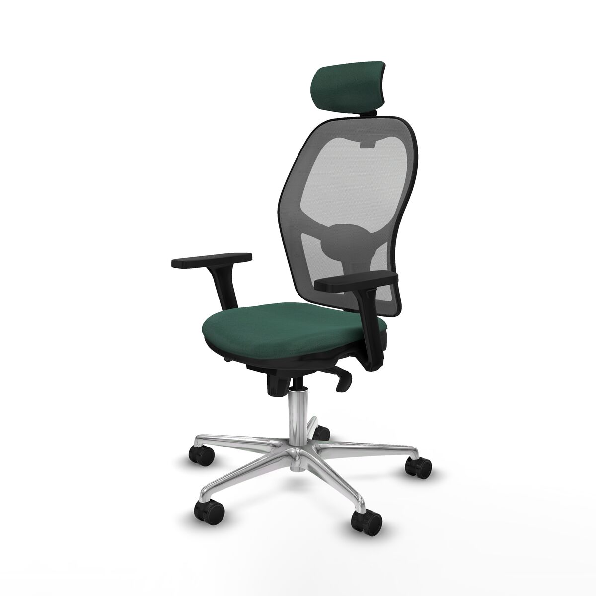 Silla de Oficina con Cabecero Jorquera Piqueras y Crespo 3D086N2 Verde