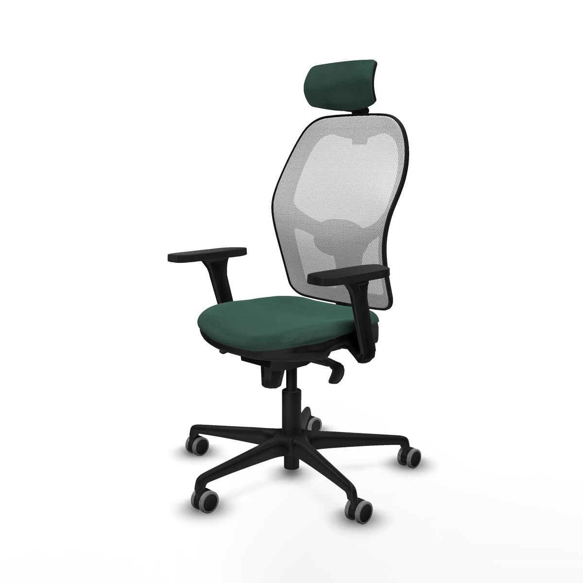 Silla de Oficina con Cabecero Jorquera Piqueras y Crespo 3D036G2 Verde