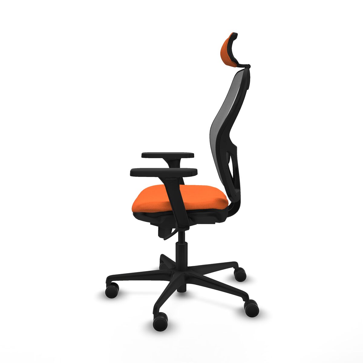 Silla de Oficina con Cabecero Jorquera Piqueras y Crespo 3D036N2 Naranja