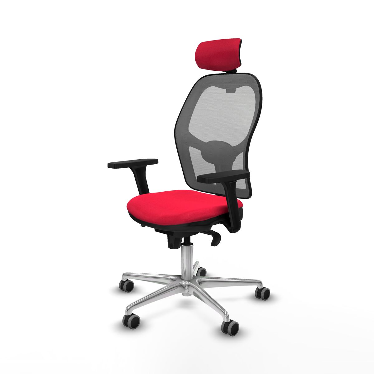 Silla de Oficina con Cabecero Jorquera Piqueras y Crespo 3D086G2 Rojo