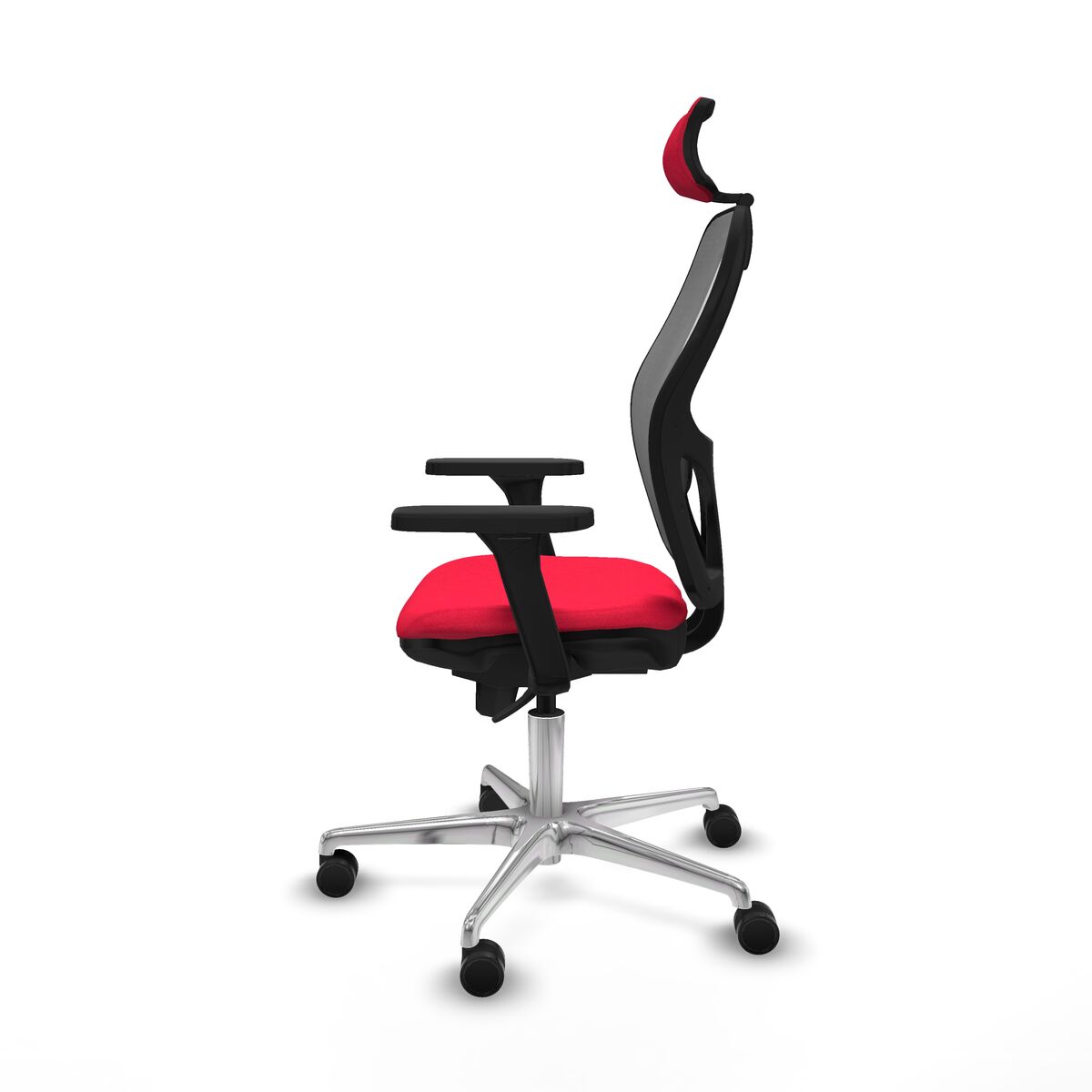 Silla de Oficina con Cabecero Jorquera Piqueras y Crespo 3D086N2 Rojo