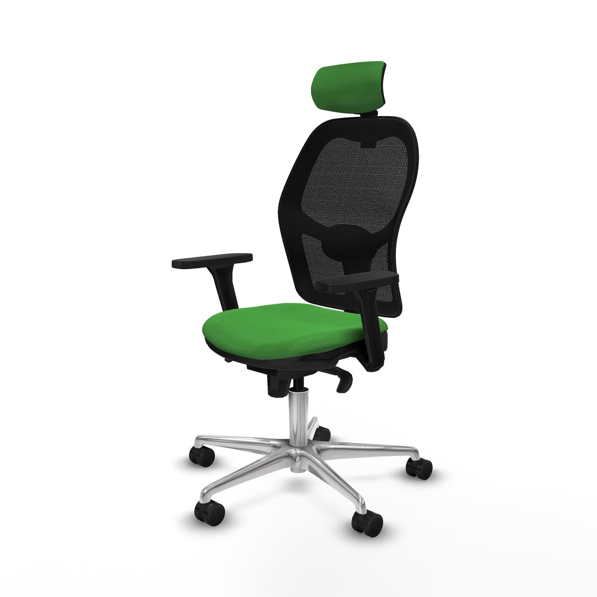 Silla de Oficina con Cabecero Jorquera Piqueras y Crespo 3D086N2 Verde