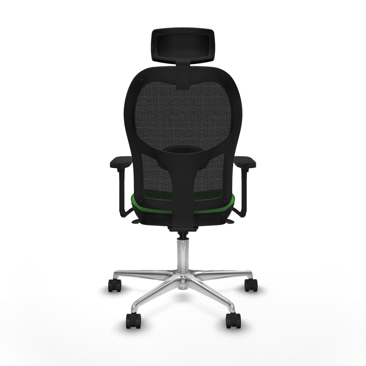Silla de Oficina con Cabecero Jorquera Piqueras y Crespo 3D086N2 Verde
