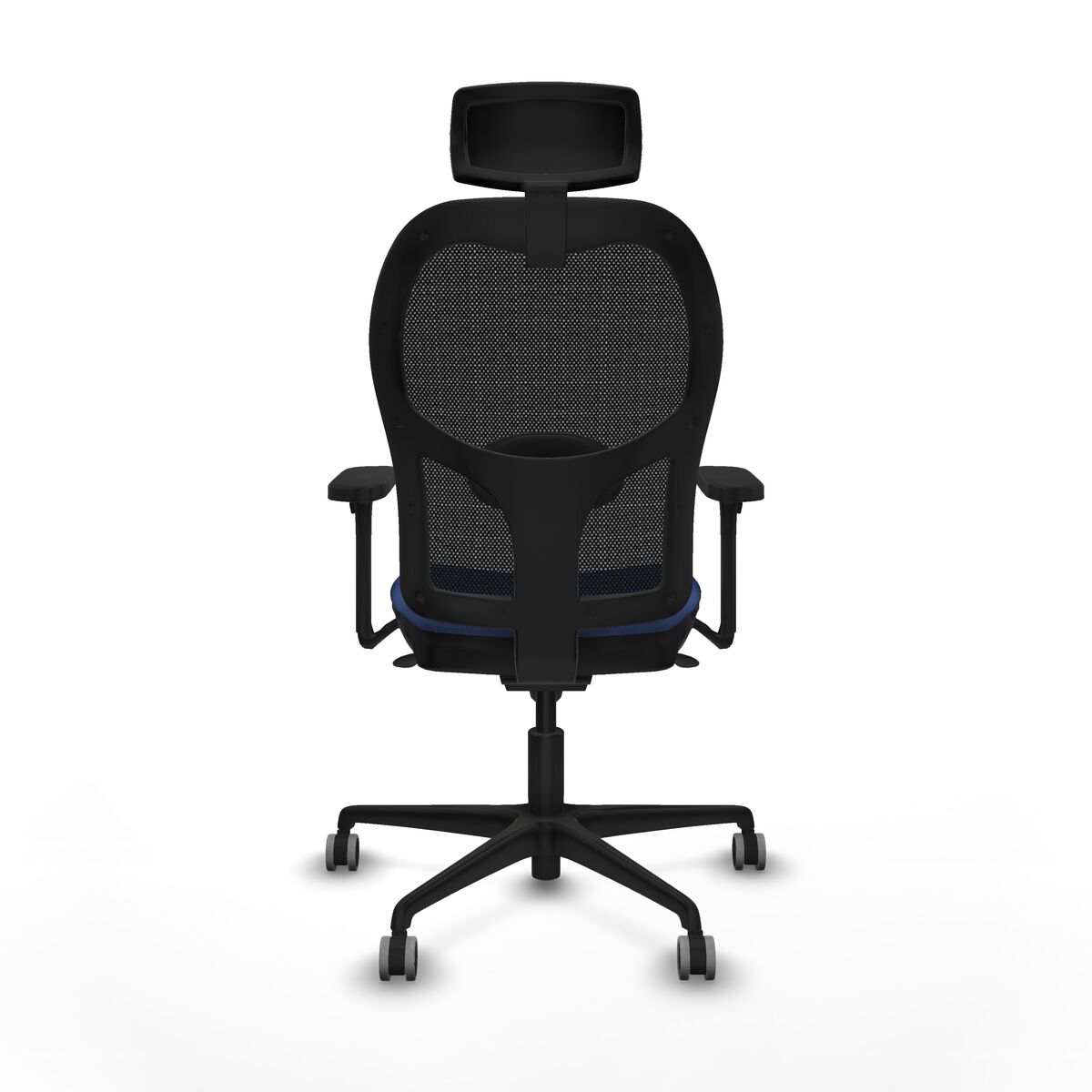Silla de Oficina con Cabecero Jorquera Piqueras y Crespo 3D036G2 Azul marino