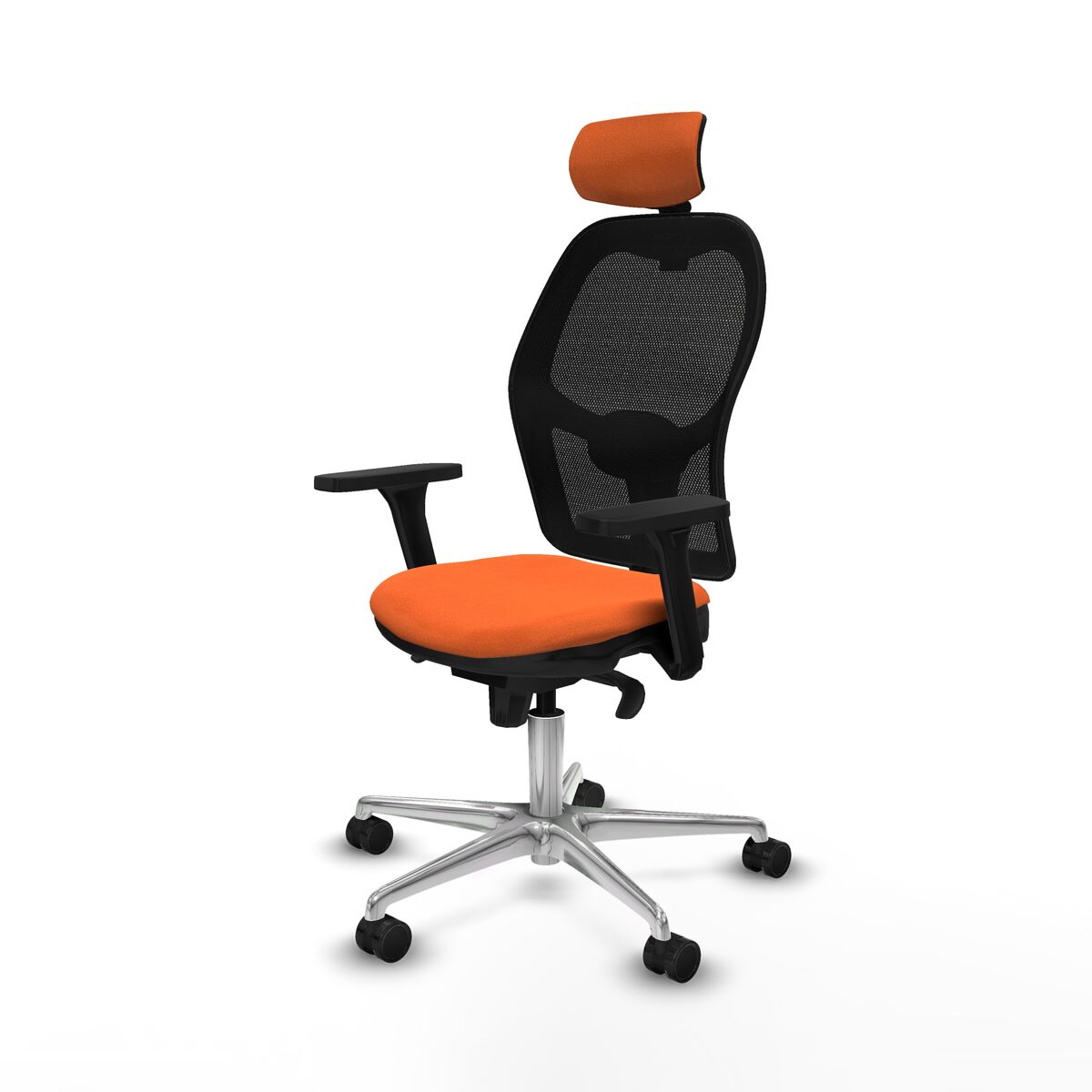 Silla de Oficina con Cabecero Jorquera Piqueras y Crespo 3D086N2 Naranja