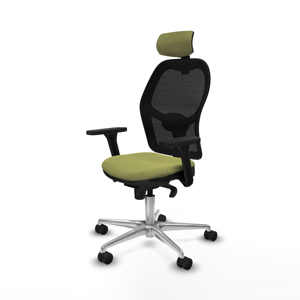 Silla de Oficina con Cabecero Jorquera Piqueras y Crespo 3D086N2 Verde