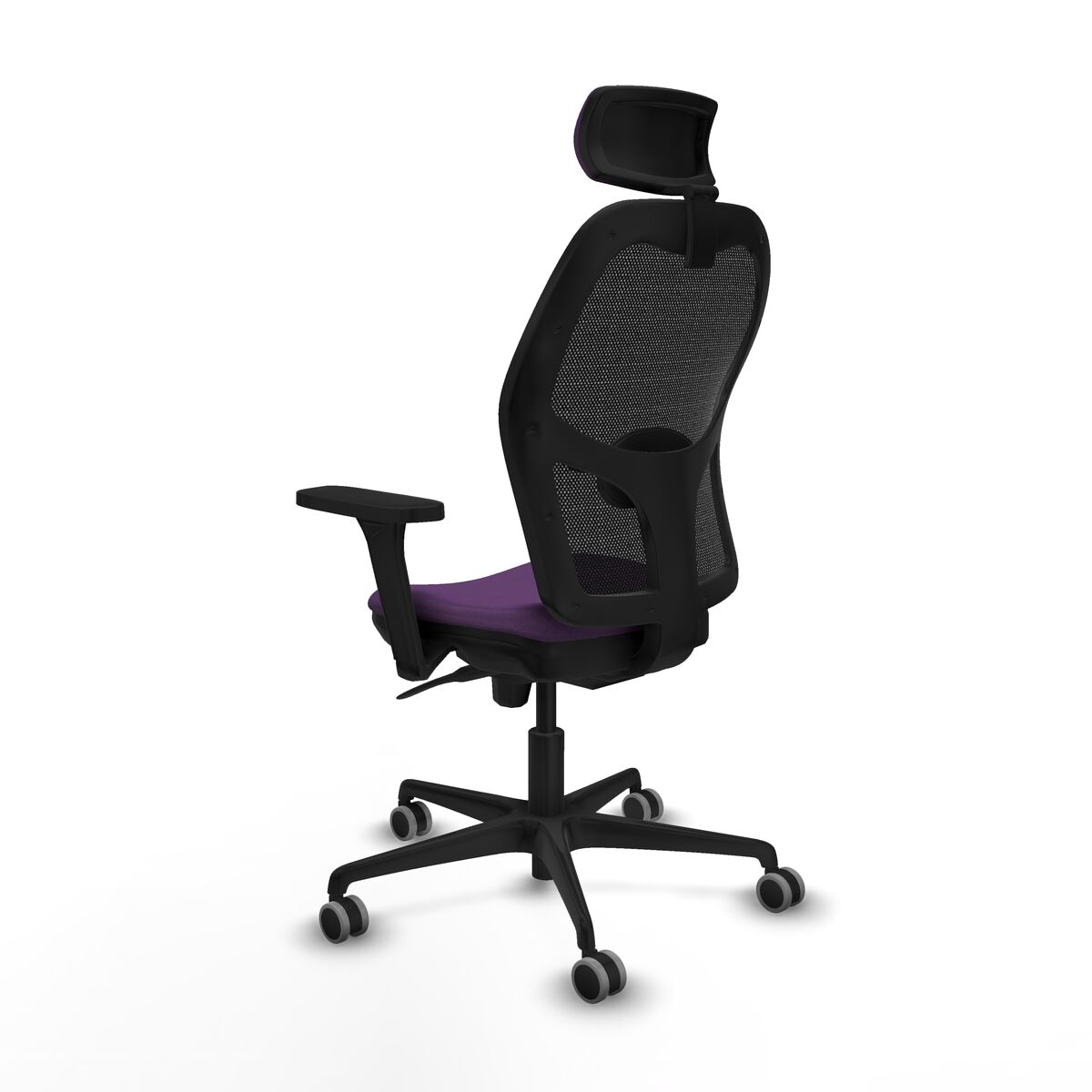 Silla de Oficina con Cabecero Jorquera Piqueras y Crespo 3D036G2 Morado