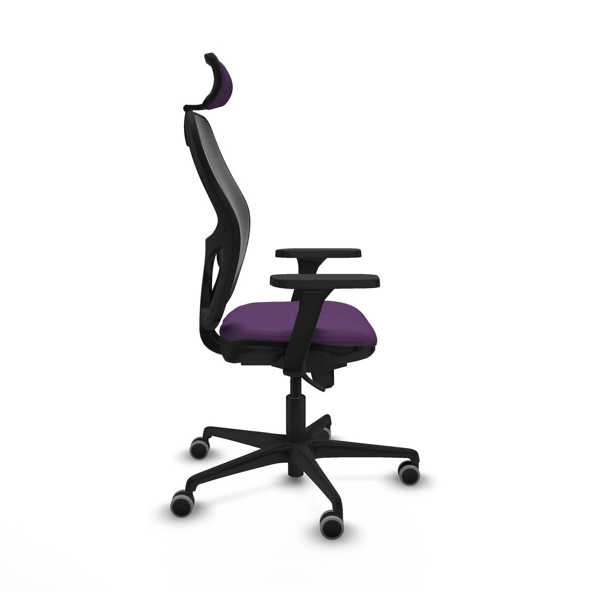 Silla de Oficina con Cabecero Jorquera Piqueras y Crespo 3D036G2 Morado