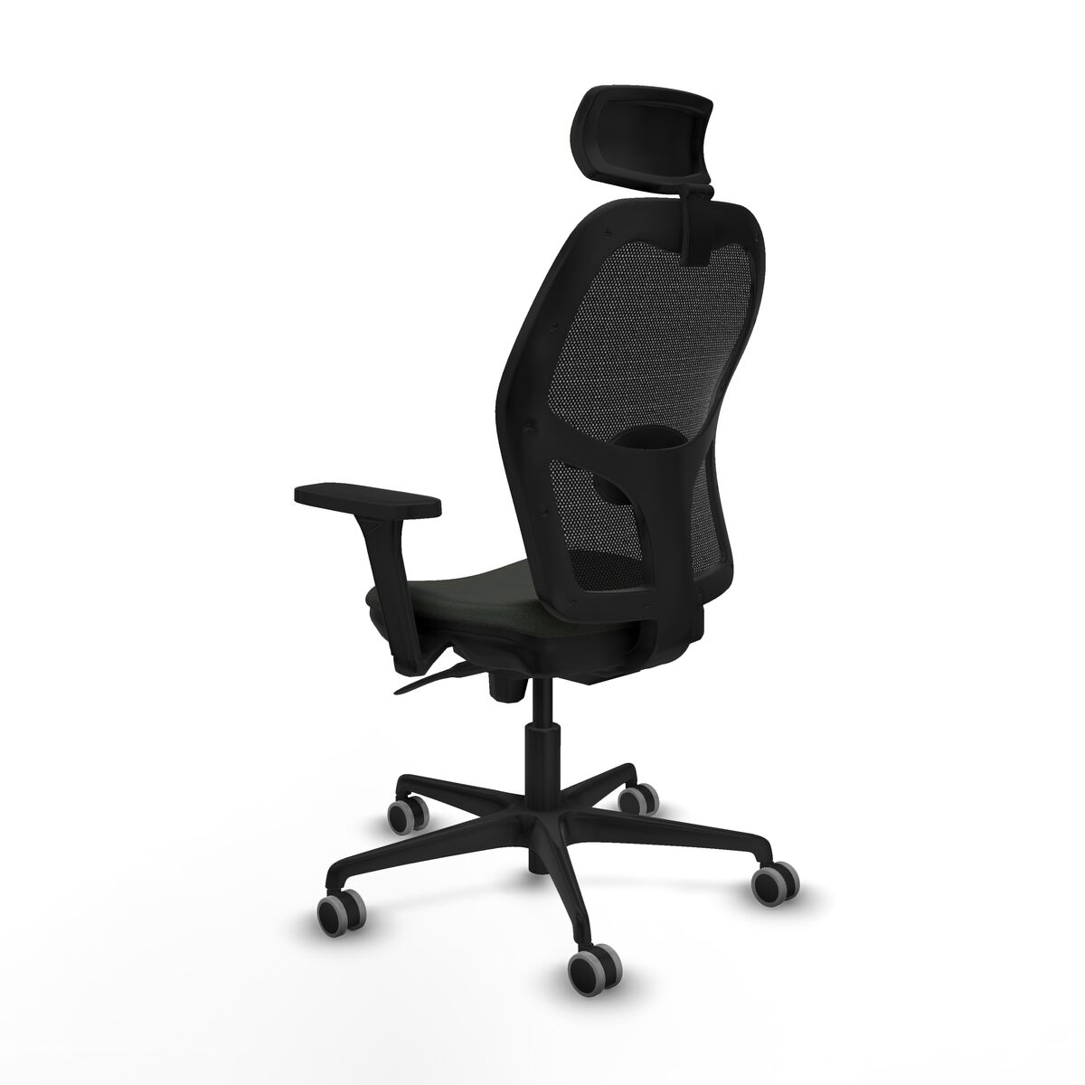 Silla de Oficina con Cabecero Jorquera Piqueras y Crespo 3D036G2 Negro