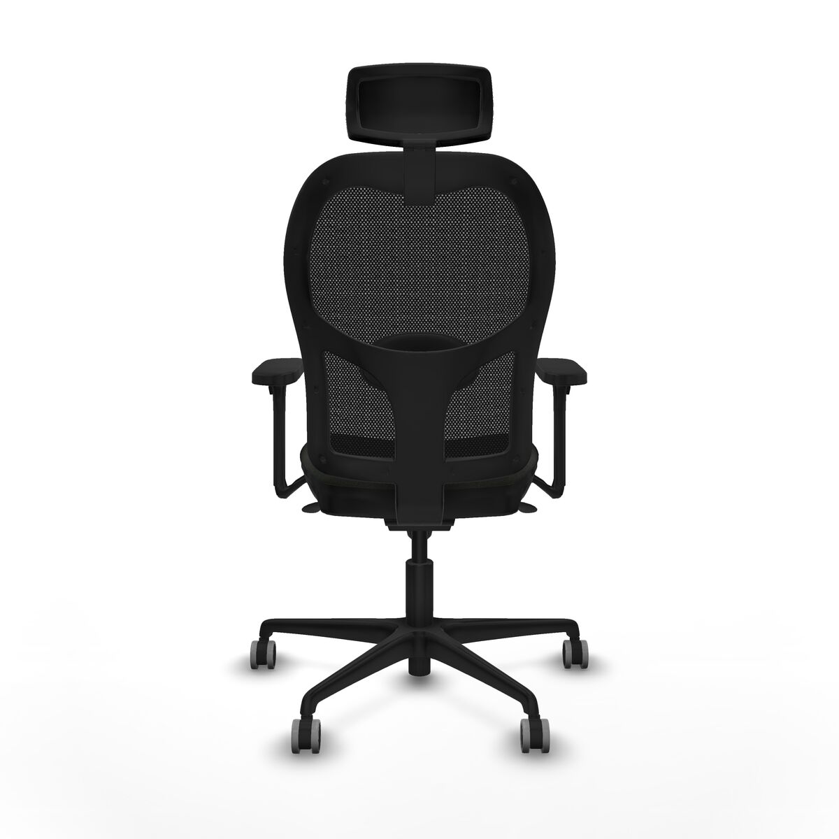 Silla de Oficina con Cabecero Jorquera Piqueras y Crespo 3D036G2 Negro