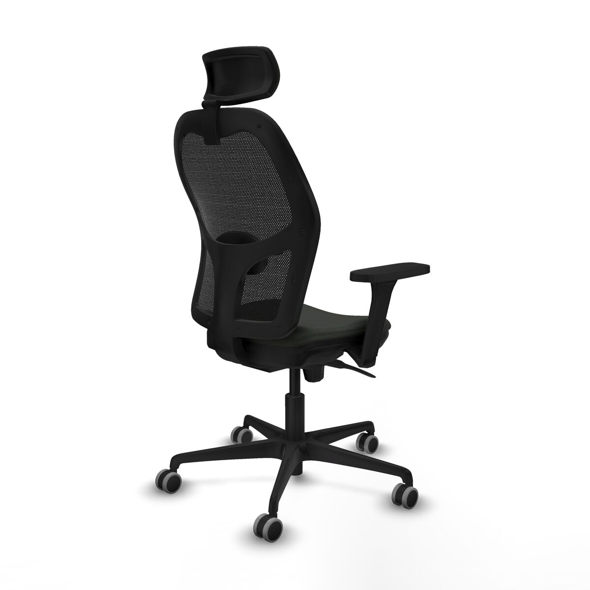 Silla de Oficina con Cabecero Jorquera Piqueras y Crespo 3D036G2 Negro