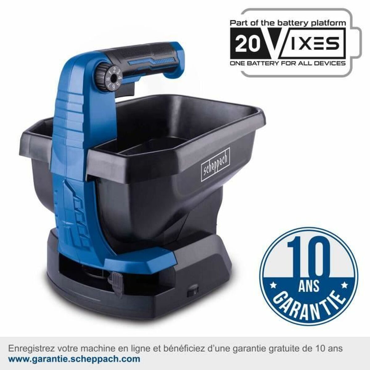 Sembradora Scheppach C-GSP800-X - 20V IXES