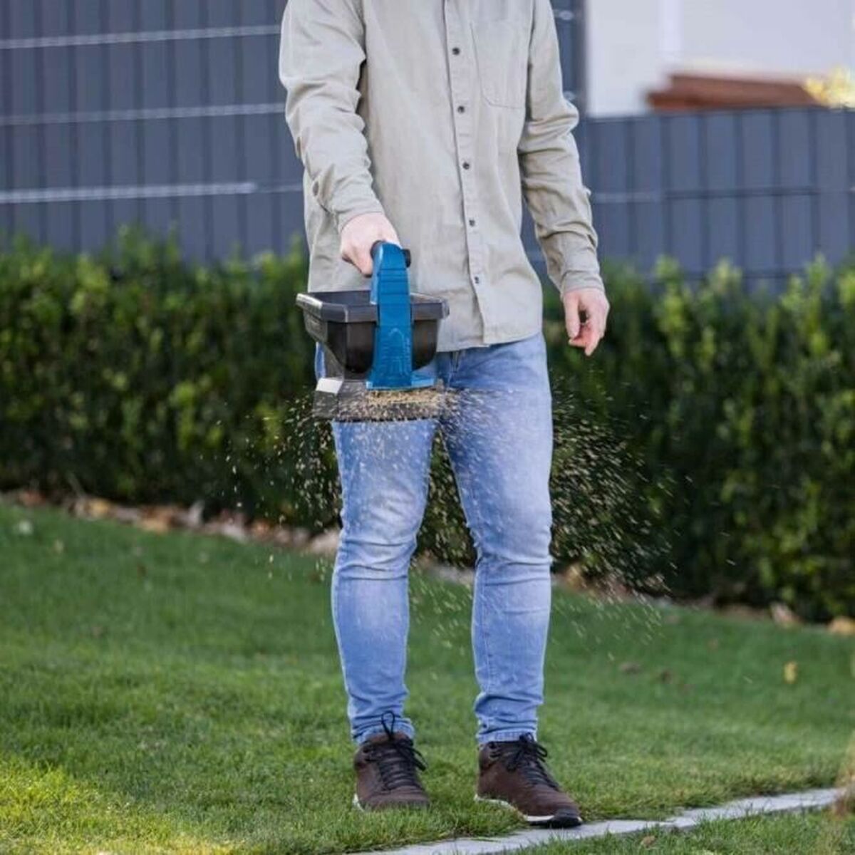 Sembradora Scheppach C-GSP800-X - 20V IXES