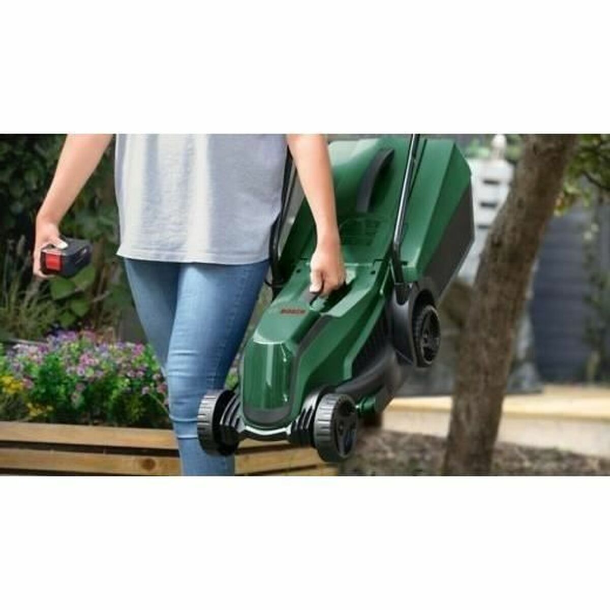 Cortacésped de Batería BOSCH Easy Mower 18V-32-200 31 L 18 V 32 cm