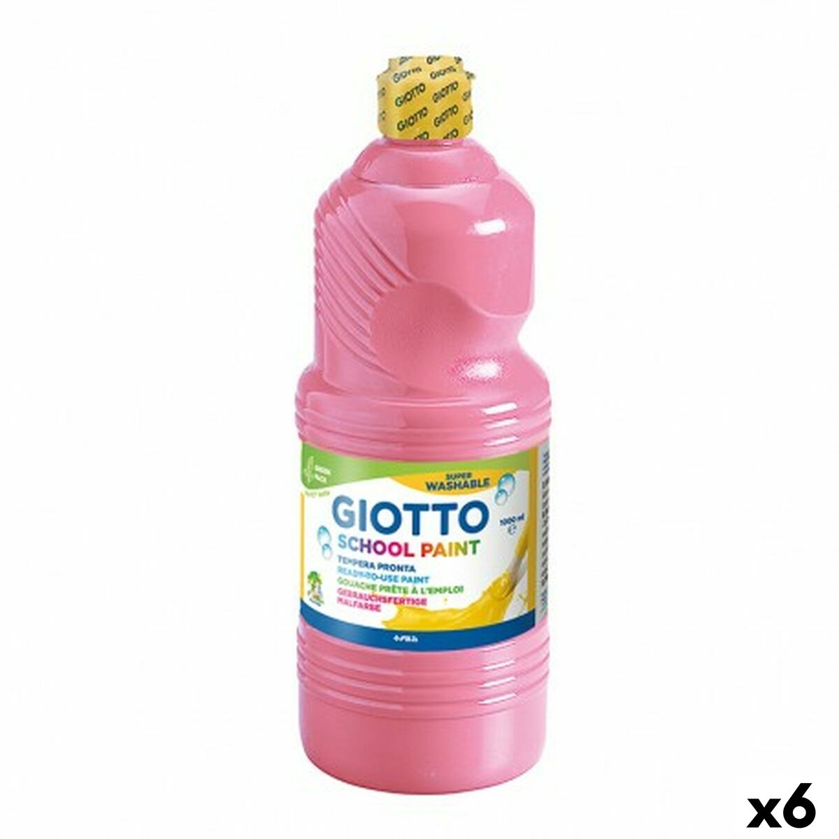 Témpera Giotto Rosa 1 L (6 Unidades)