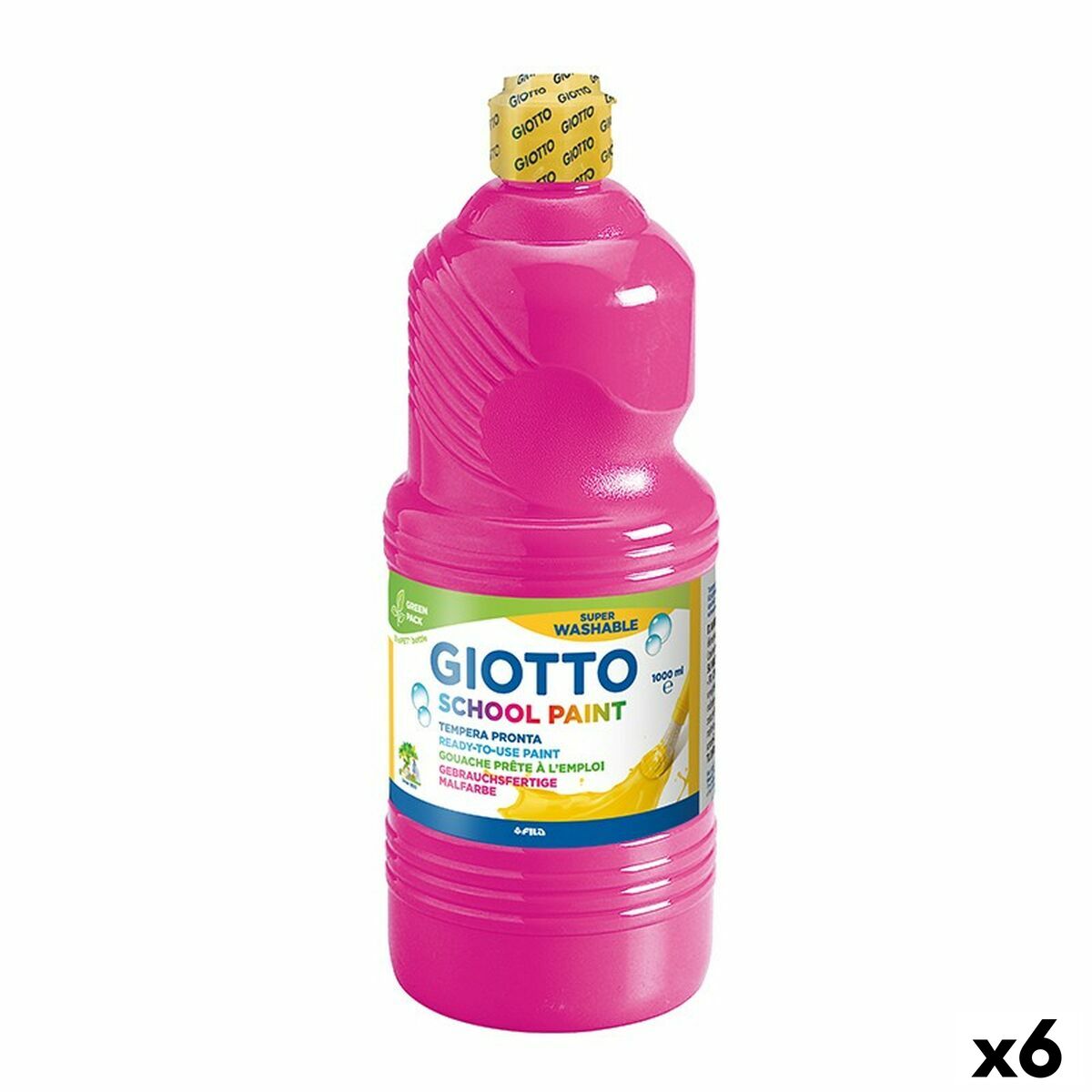 Témpera Giotto Magenta 1 L (6 Unidades)