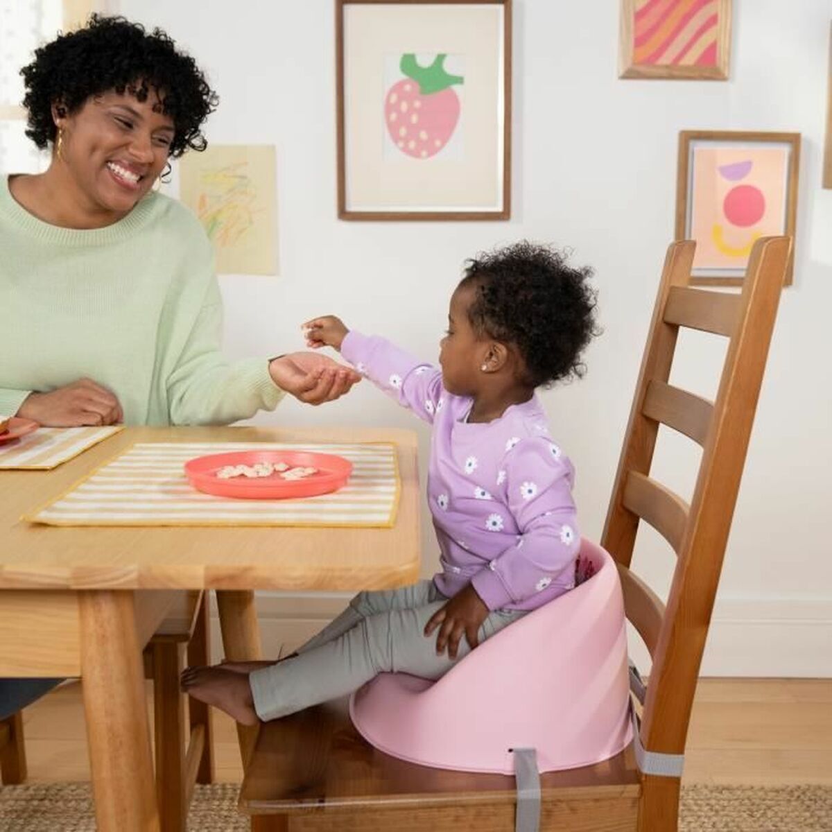 Elevador Bright Starts Rosa