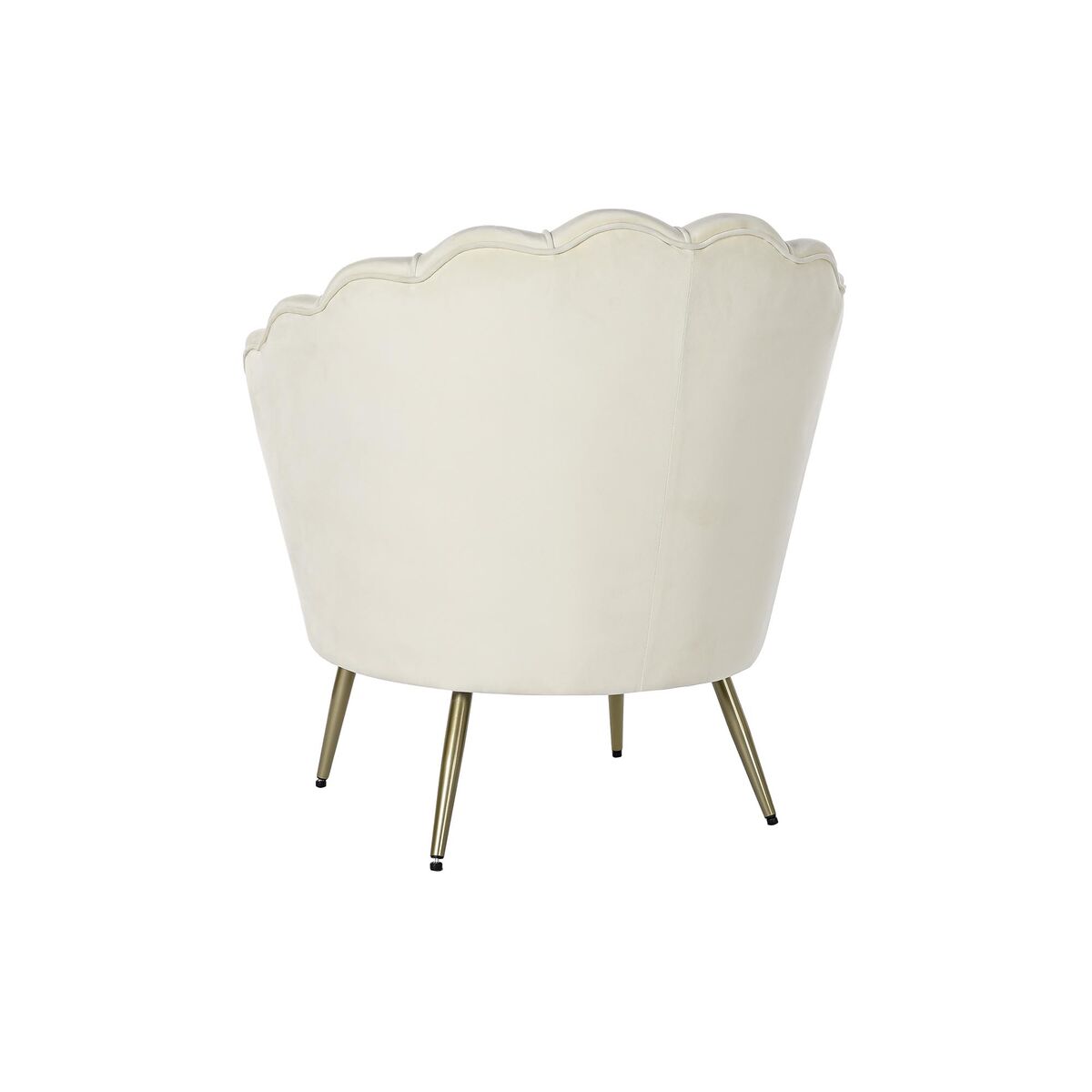 Sillón Home ESPRIT Crema 80 x 75 x 86 cm