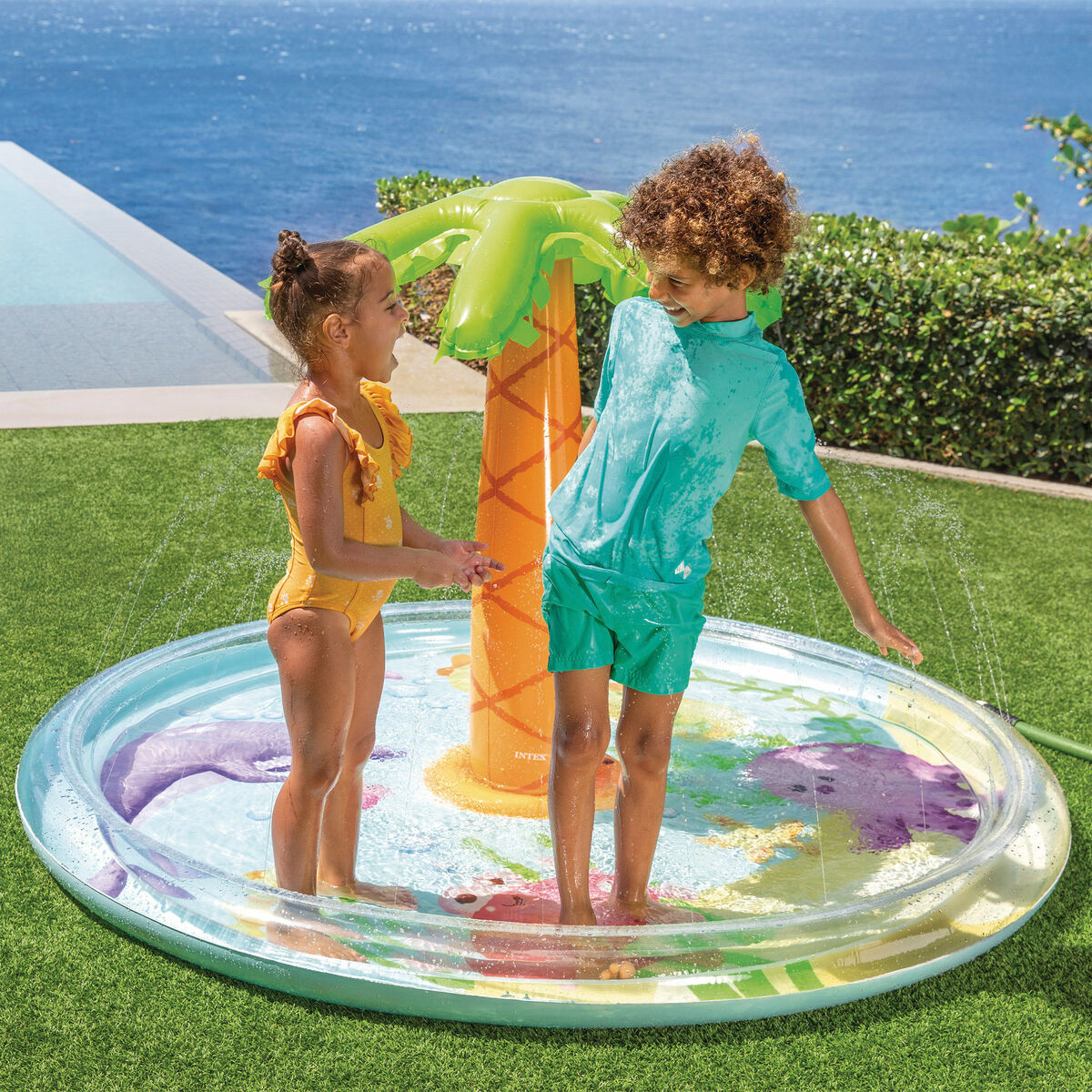 Piscina Hinchable para Niños Intex 173 x 104 cm (4 Unidades)