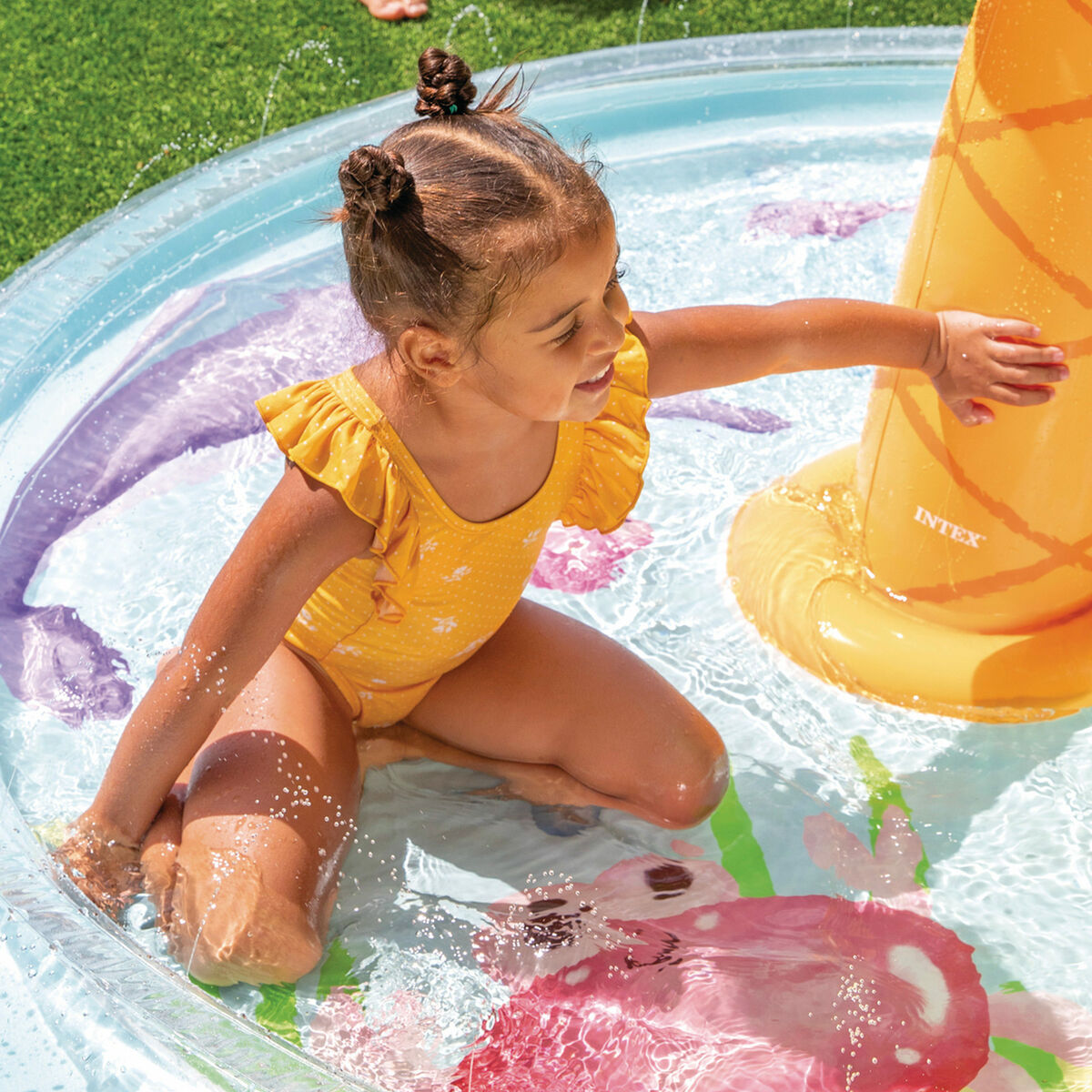 Piscina Hinchable para Niños Intex 173 x 104 cm (4 Unidades)