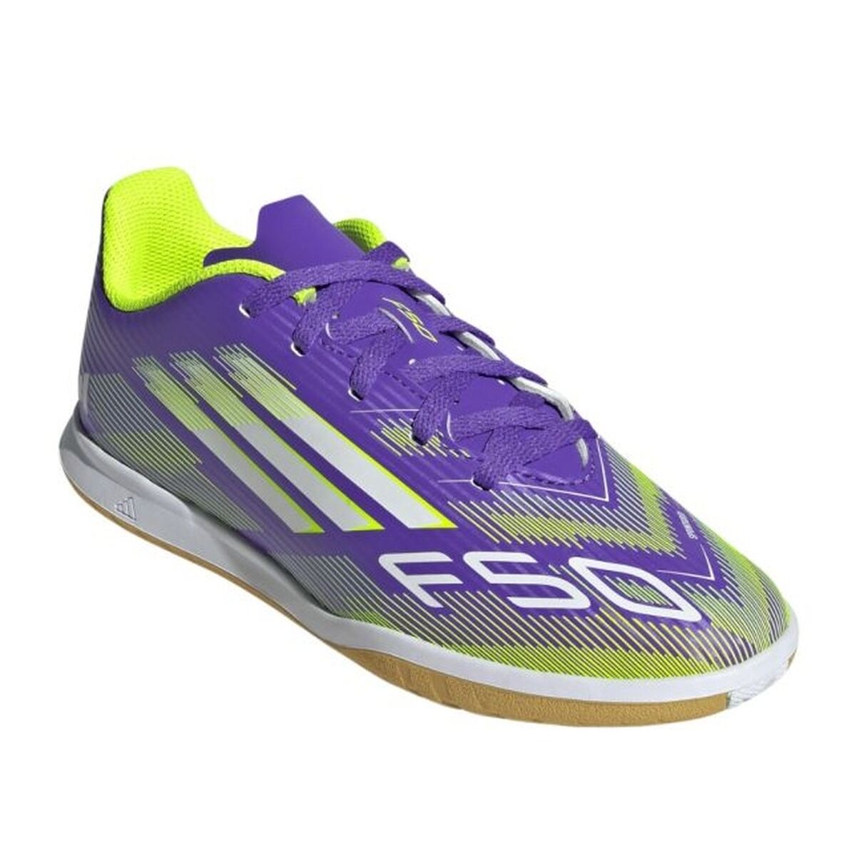 Zapatillas de Fútbol Sala para Niños Adidas F50 CLUB IN J JI0042 Morado