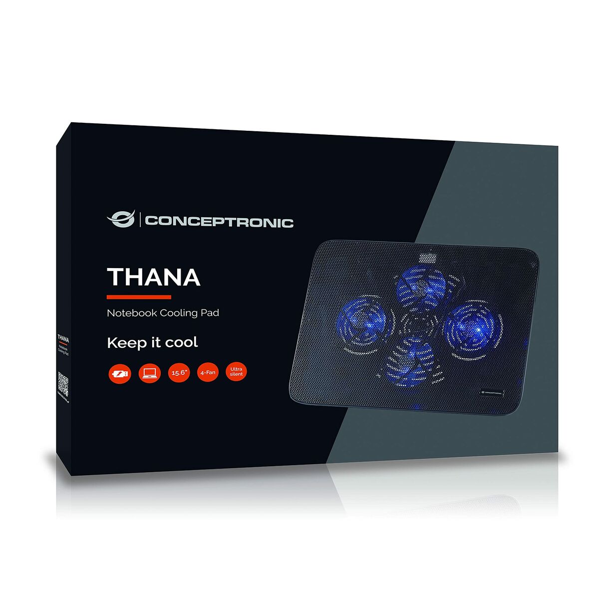 Base de Refrigeración para Portátil Conceptronic