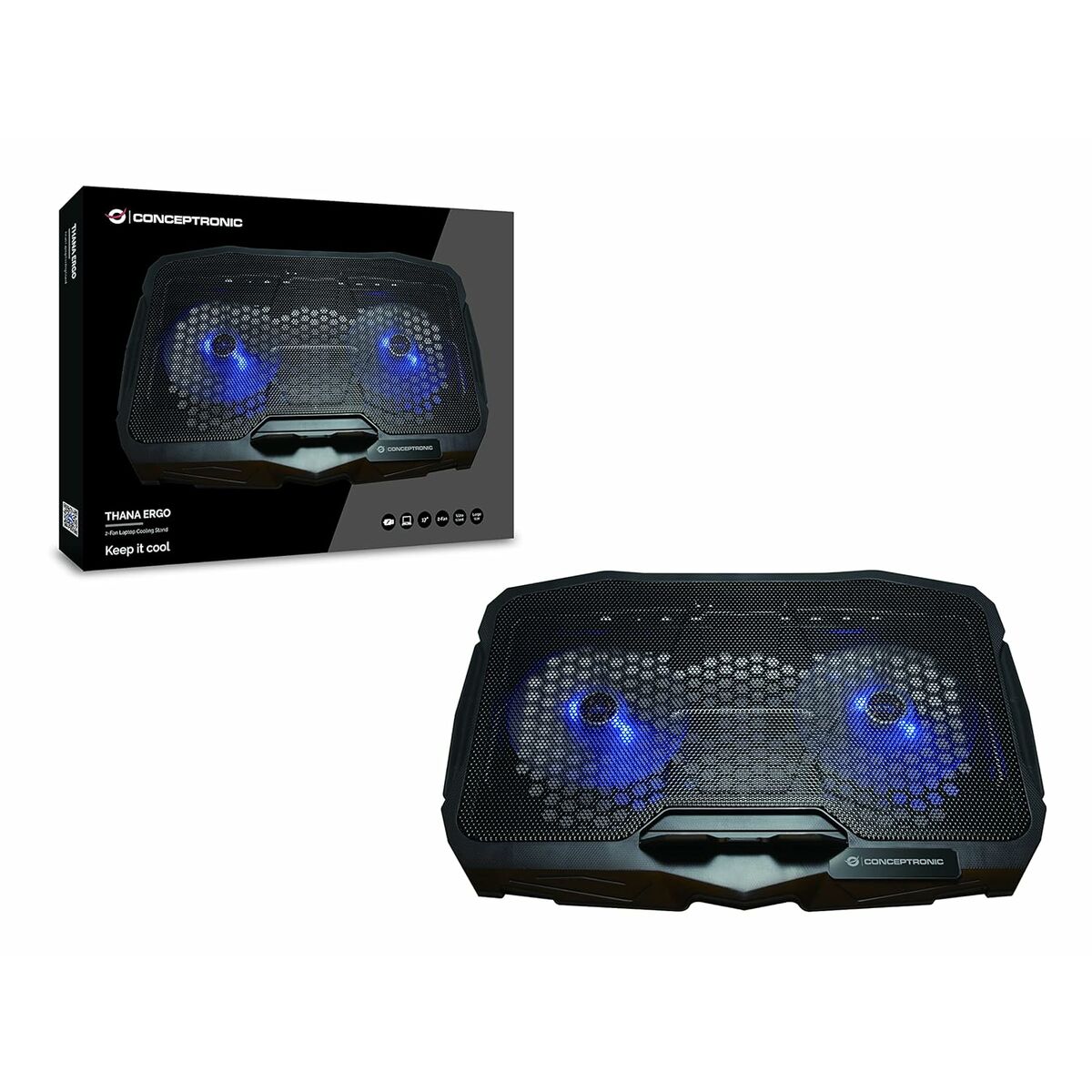 Base de Refrigeración para Portátil Conceptronic