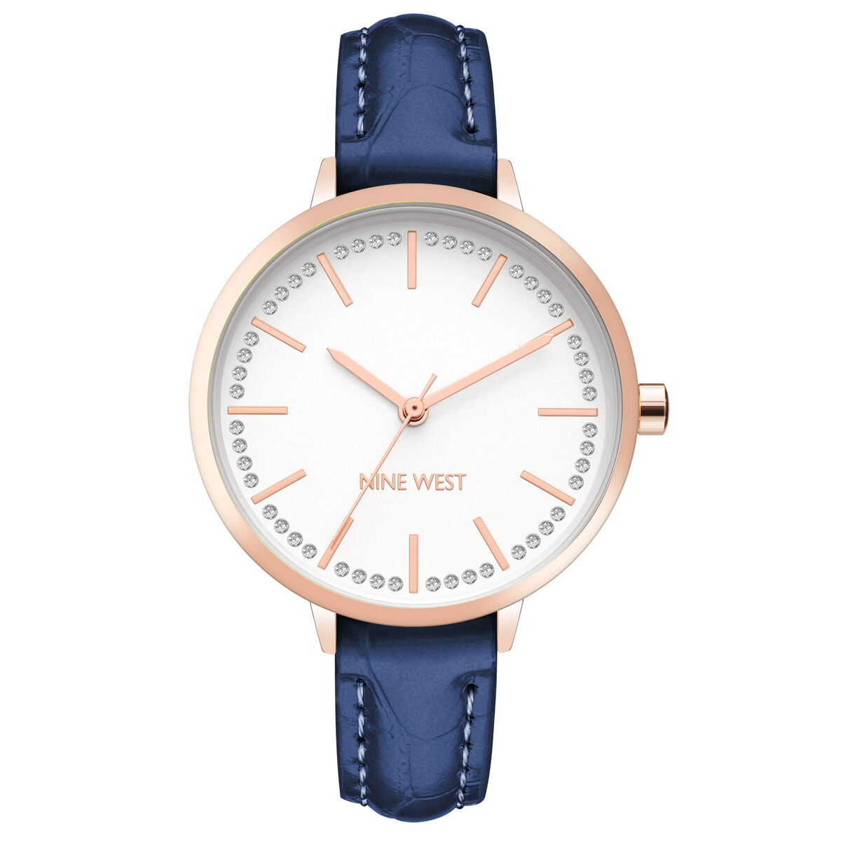Reloj Mujer Nine West NW-2554RGNV (Ø 34 mm)