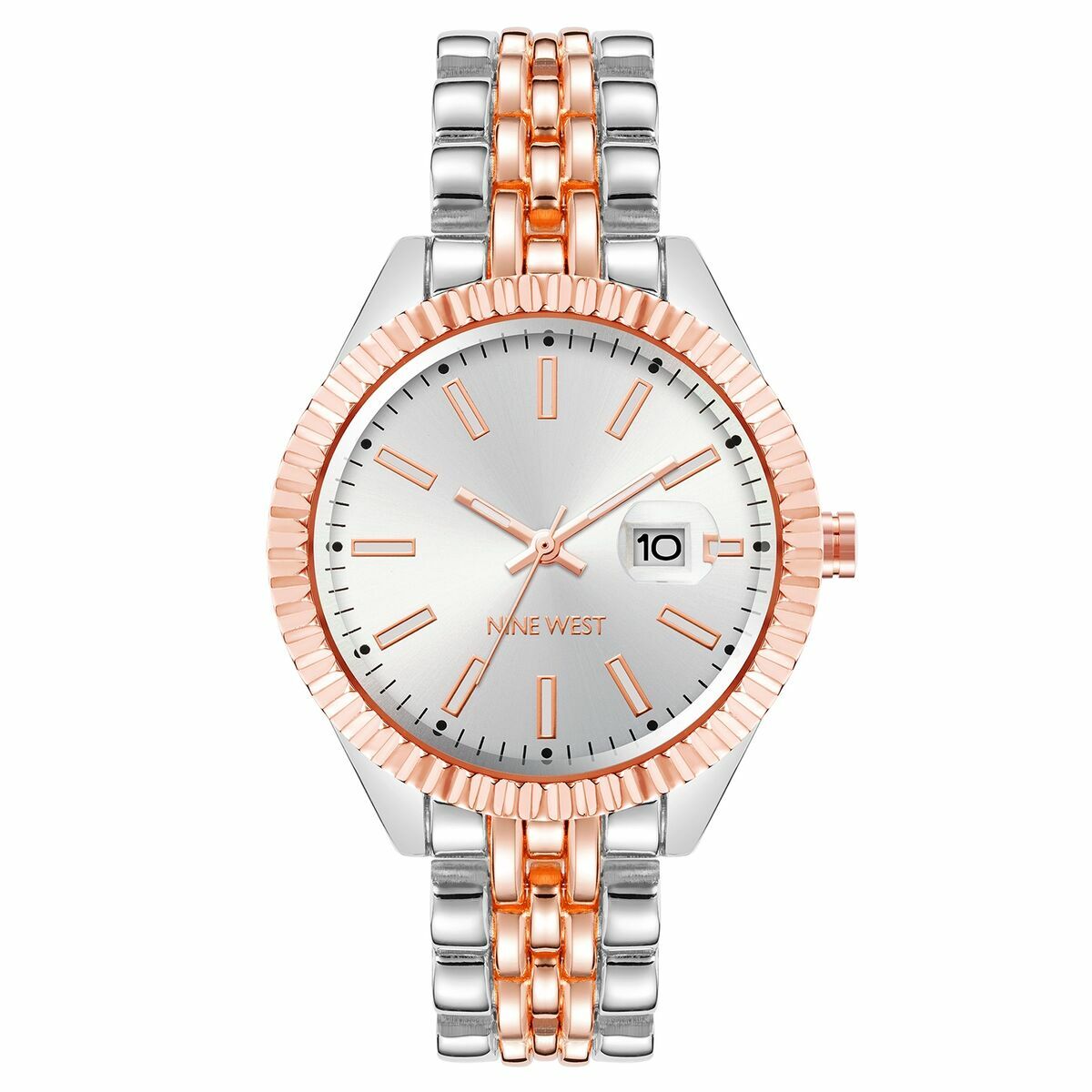 Reloj Mujer Nine West NW-2661SVRT (Ø 34 mm)