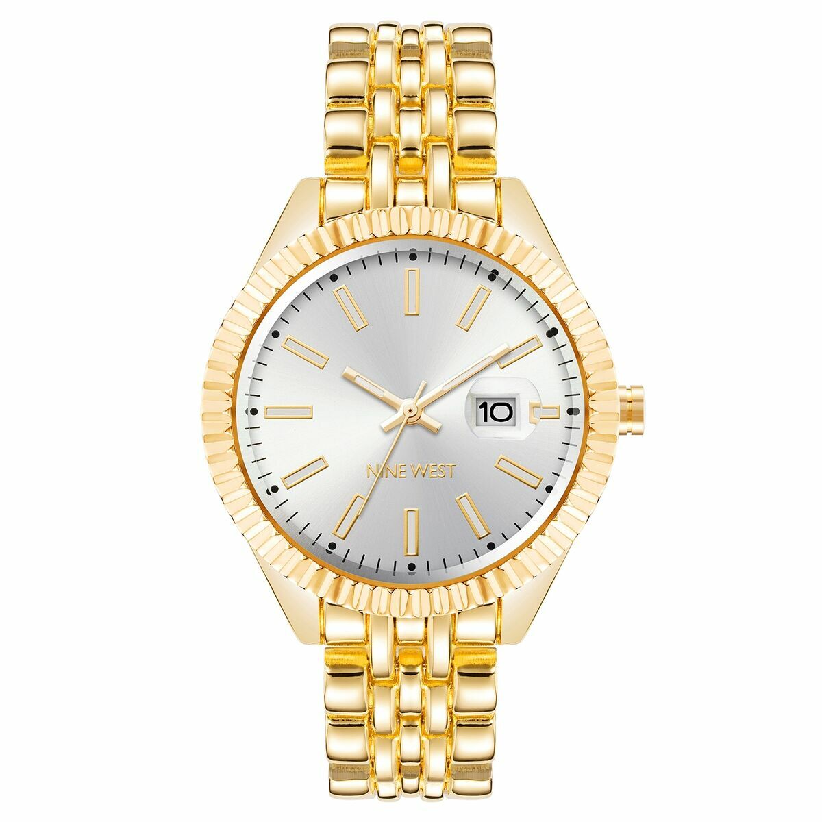 Reloj Mujer Nine West NW-2660SVGB (Ø 34 mm)