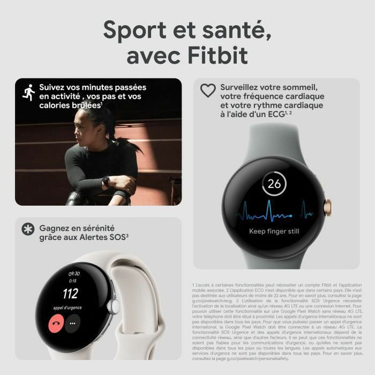 Smartwatch Google 7762997 Negro 1,2" 1,6"