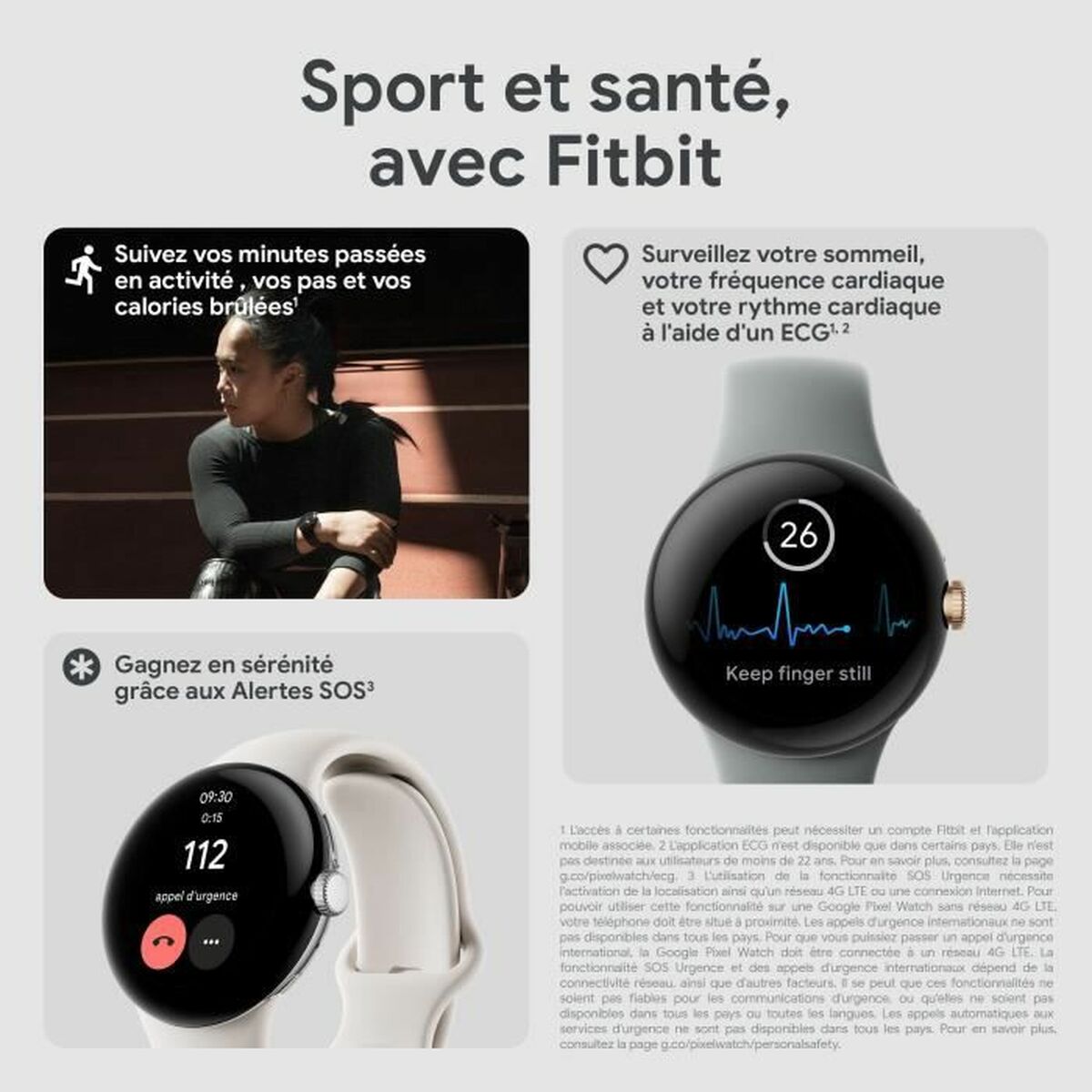 Smartwatch Google 7762997 Negro 1,2" 1,6"