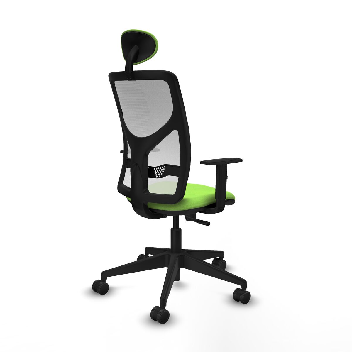 Silla de Oficina con Cabecero Motilla Piqueras y Crespo 1D066N1 Pistacho