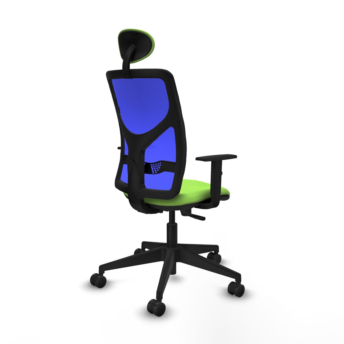 Silla de Oficina con Cabecero Motilla Piqueras y Crespo 1D066N1 Pistacho