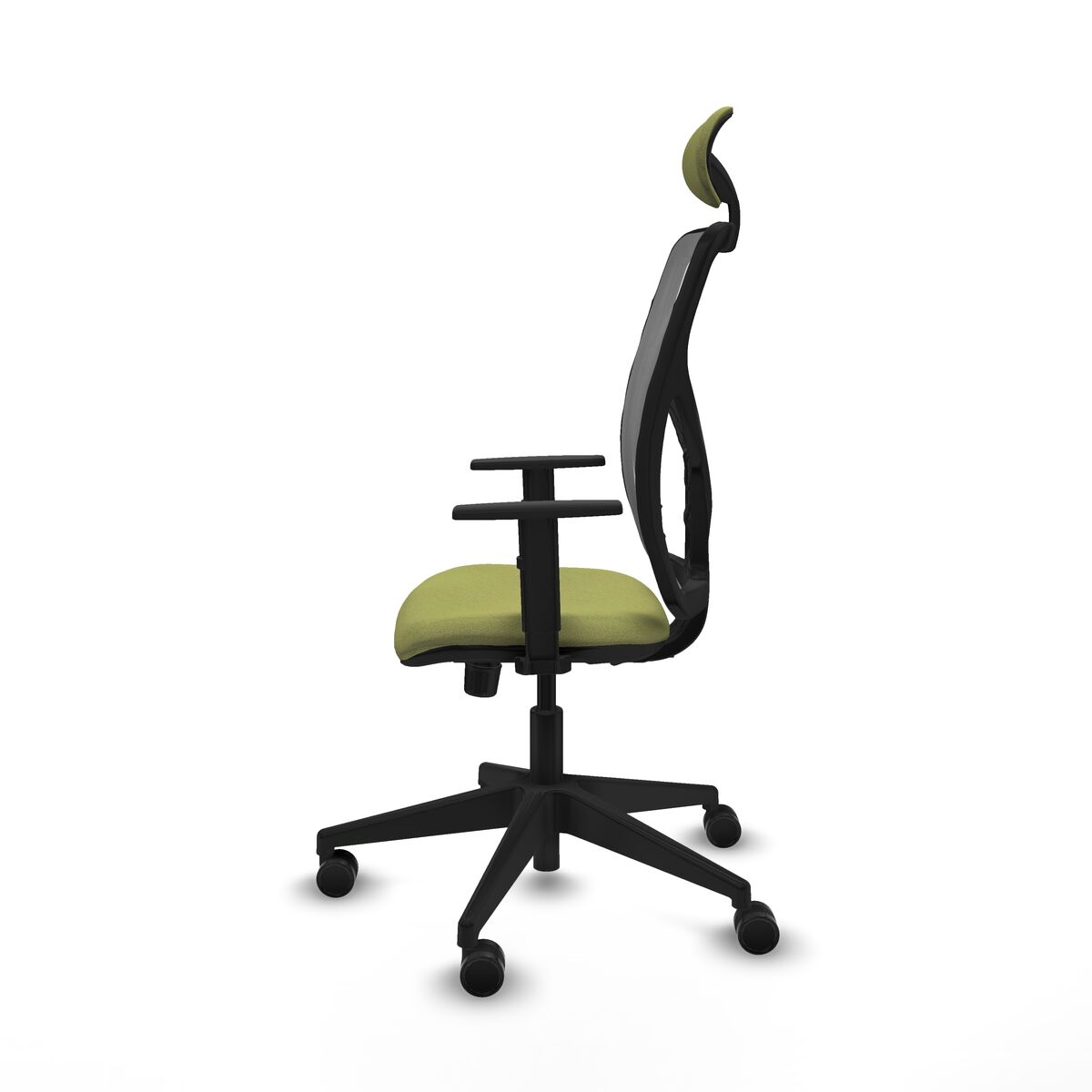 Silla de Oficina con Cabecero Motilla Piqueras y Crespo 1D066N1 Verde