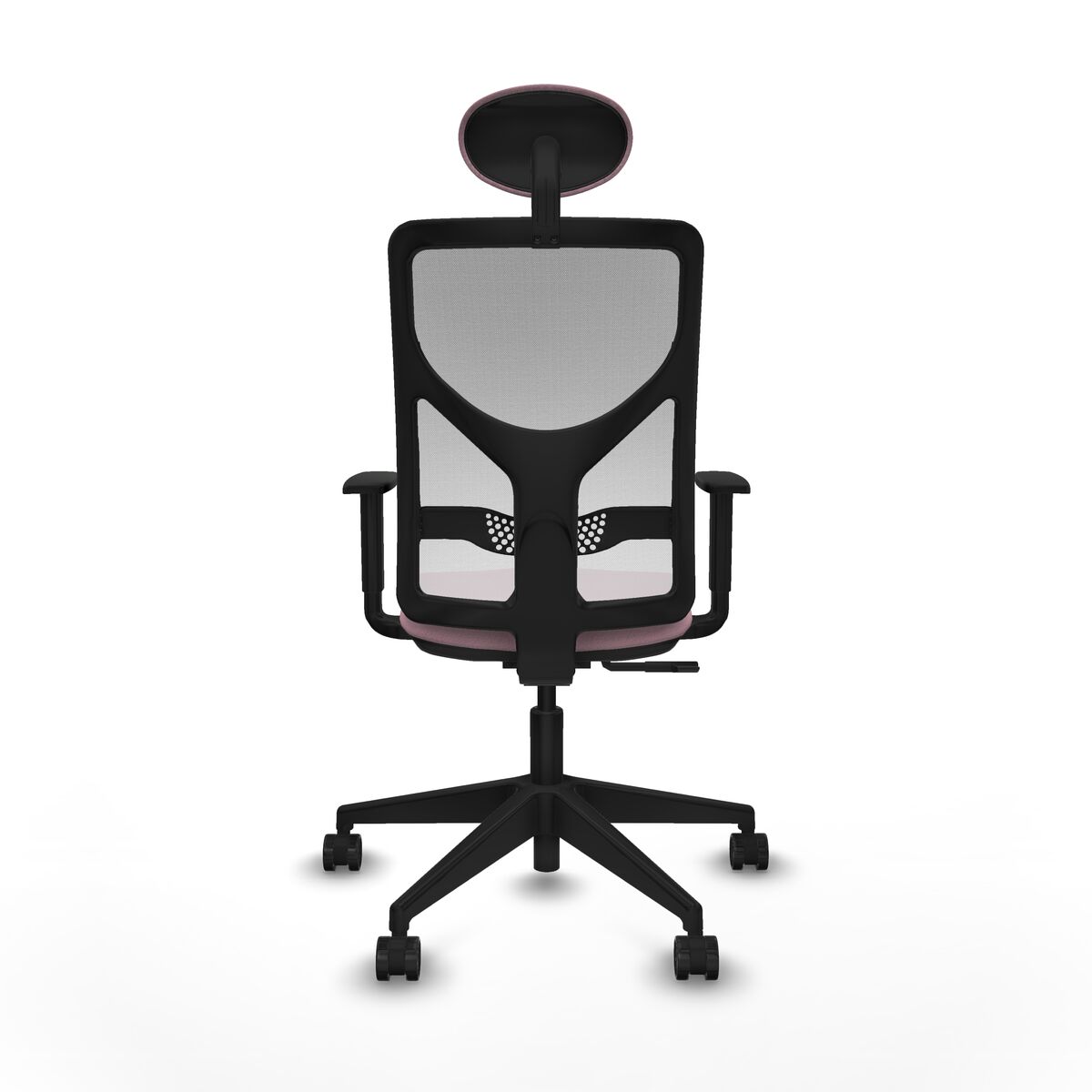 Silla de Oficina con Cabecero Motilla Piqueras y Crespo 1D066N1 Rosa