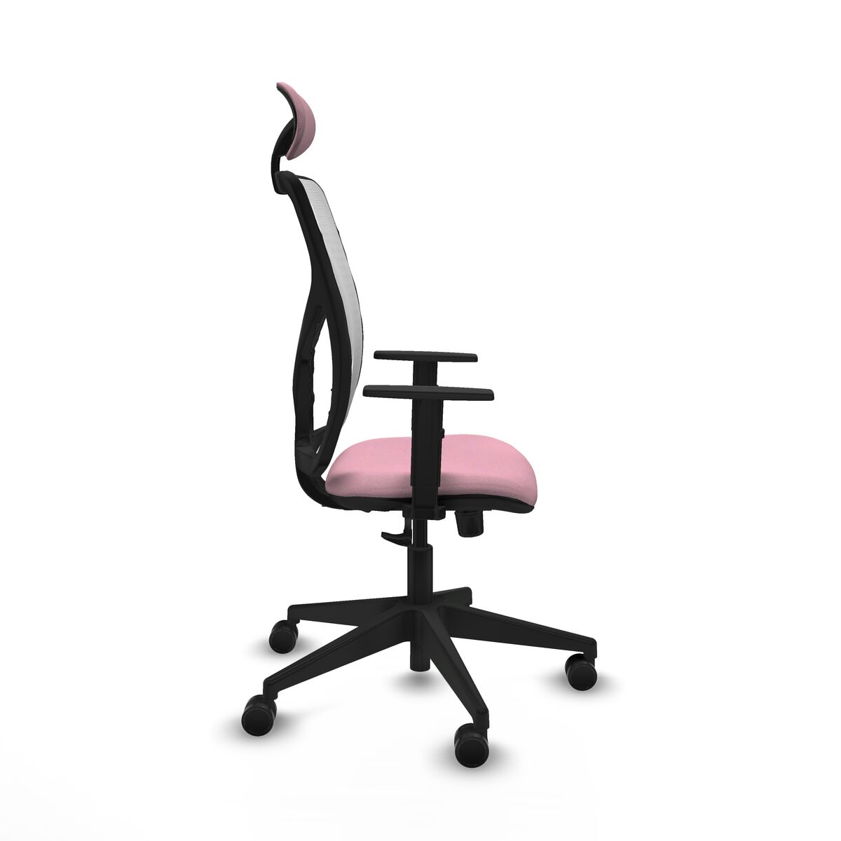 Silla de Oficina con Cabecero Motilla Piqueras y Crespo 1D066N1 Rosa