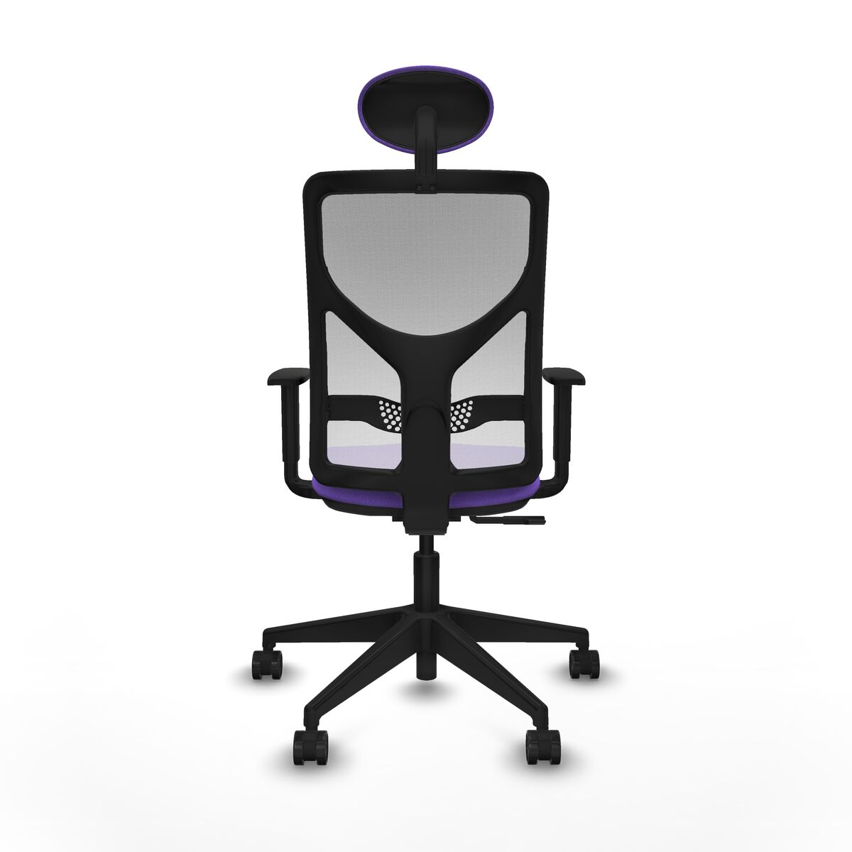 Silla de Oficina con Cabecero Motilla Piqueras y Crespo 1D066N1 Lila