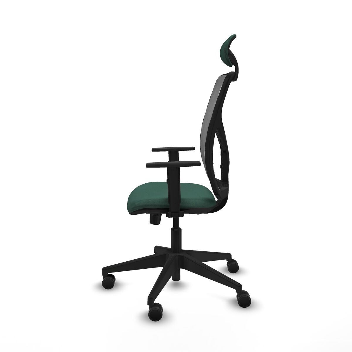 Silla de Oficina con Cabecero Motilla Piqueras y Crespo 1D066N1 Verde